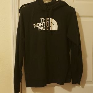 black north face hoodie